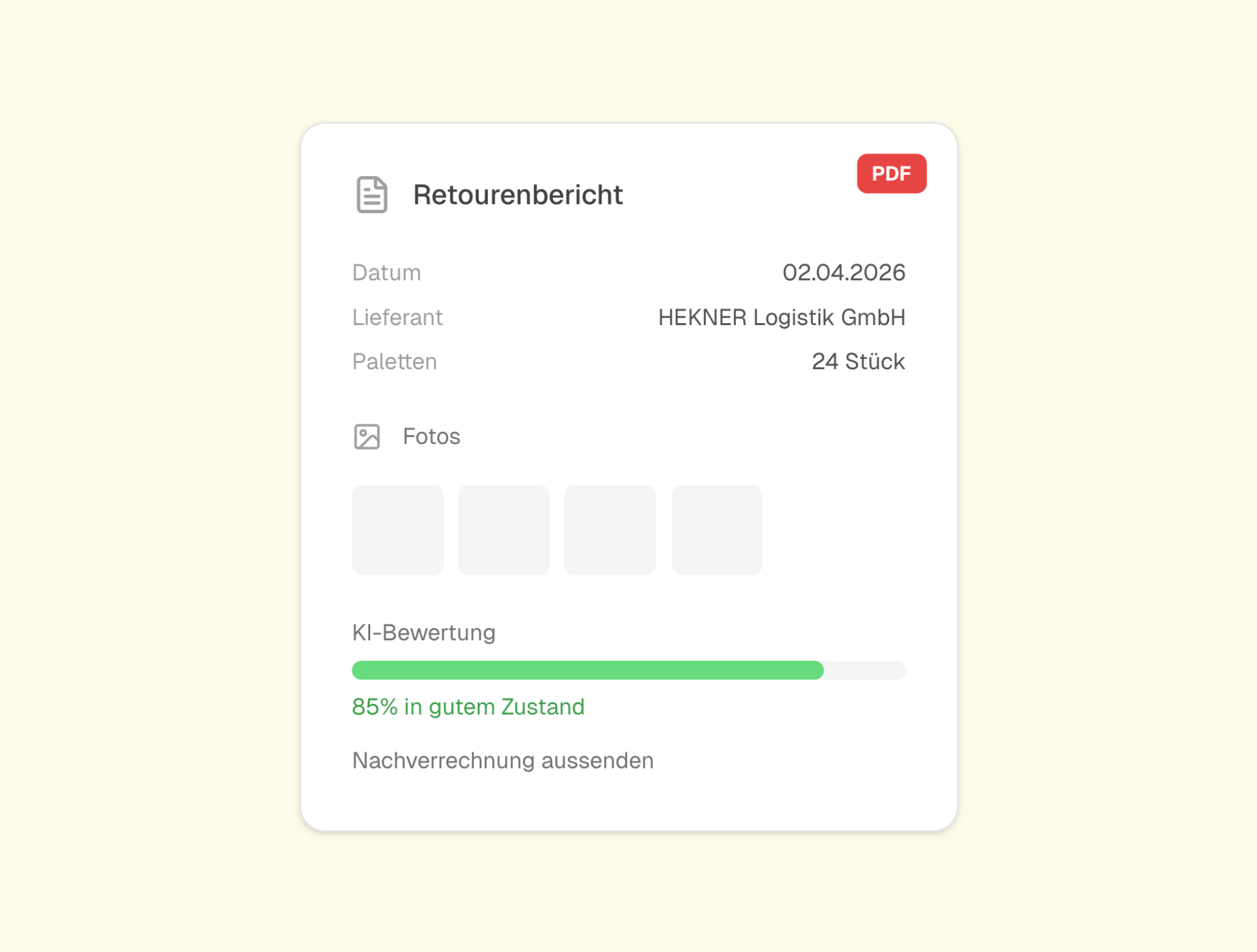 PDF-Bericht mit Bildnachweis